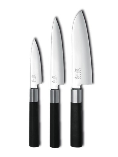 Kai Wasabi Σετ Κουζίνας 3 Μαχαιριών Kai Wasabi Σετ Κουζίνας 3 Μαχαιριών