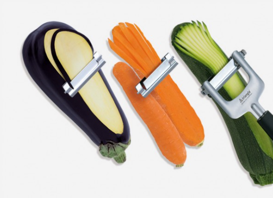 Triangle Αποφλοιωτής Julienne 3 Μαχαιριών Ατομικό Triangle Αποφλοιωτής Julienne 3 Μαχαιριών Ατομικό