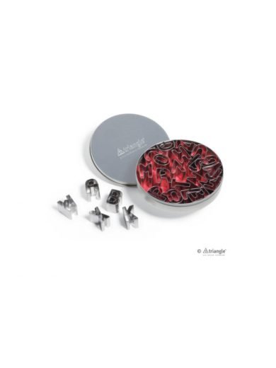 Triangle Cutter Set Letters 26 pcs Triangle Cutter Set Letters 26 pcs