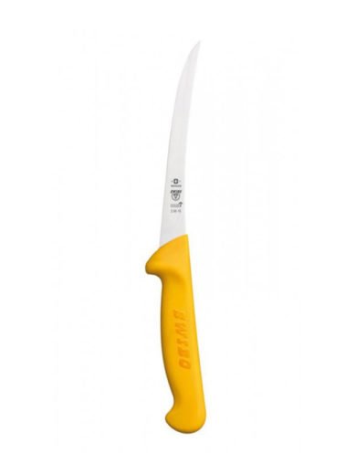 Poultry and fish boning knife, curved