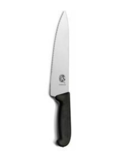 Victorinox Fibrox Μαχαίρι Σεφ Μισό Οδοντωτό 25 εκ Victorinox Fibrox Μαχαίρι Σεφ Μισό Οδοντωτό 25 εκ