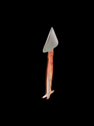 Spear(liturgy) with rose tree wood handle