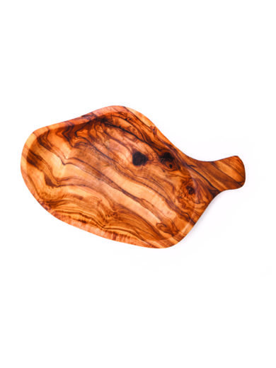 Cretan Knives Skalidakis Olive Wood Plate With Handle Cretan Knives Skalidakis Olive Wood Plate With Handle