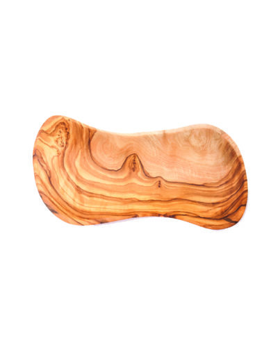 Cretan Knives Skalidakis Olive Wood Oval Plate Cretan Knives Skalidakis Olive Wood Oval Plate