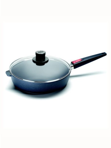 Woll Titanium Nowo Saute Pan 28cm, matching safety glass lid Woll Titanium Nowo Saute Pan 28cm, matching safety glass lid