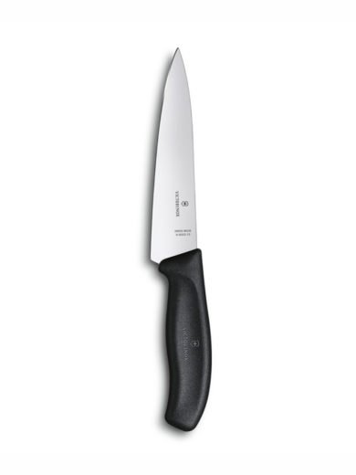 SwissClassic Carving Knife 15cm black handle, in gift box SwissClassic Carving Knife 15cm black handle, in gift box