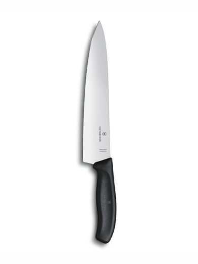 SwissClassic Carving Knife 22cm black handle, in gift box SwissClassic Carving Knife 22cm black handle, in gift box