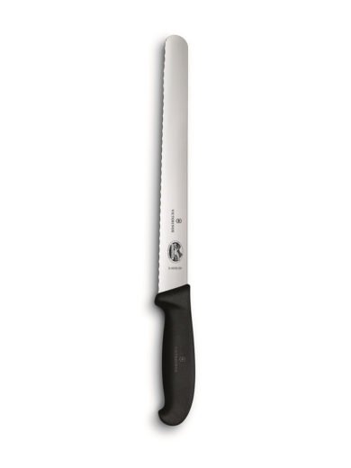 Victorinox slicing knife, 25cm serrated Fibrox handle Victorinox slicing knife, 25cm serrated Fibrox handle