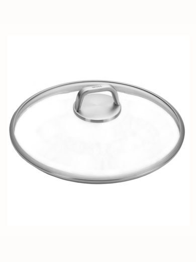 Safety glass lid with stainless handle for pots and pans 28cm Safety glass lid with stainless handle for pots and pans 28cm