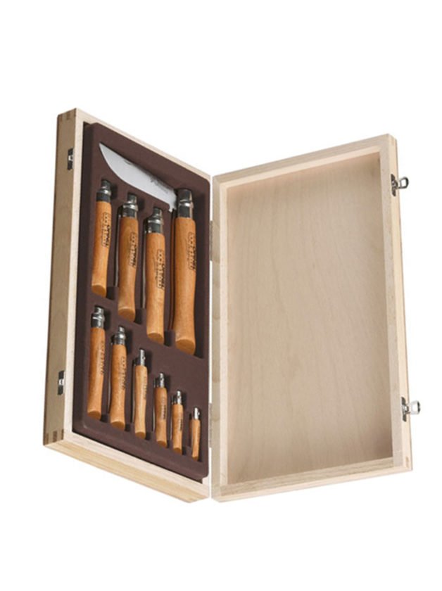 Opinel Carbon Συλλογή Από Σουγιάδες 10 τμχ Opinel Carbon Συλλογή Από Σουγιάδες 10 τμχ