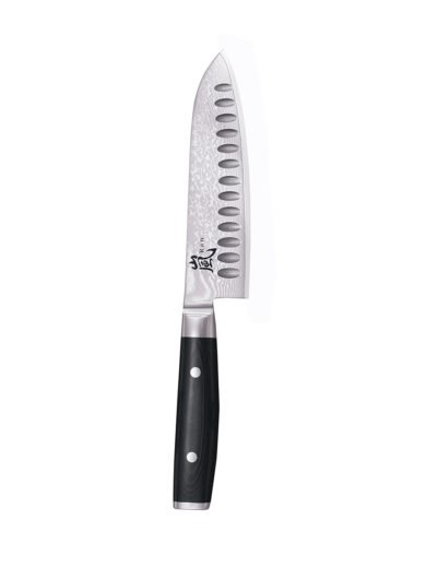 Yaxell RAN Μαχαίρι Santoku 16.5 Εκ. Με Ψύκτρες Yaxell RAN Μαχαίρι Santoku 16.5 Εκ. Με Ψύκτρες