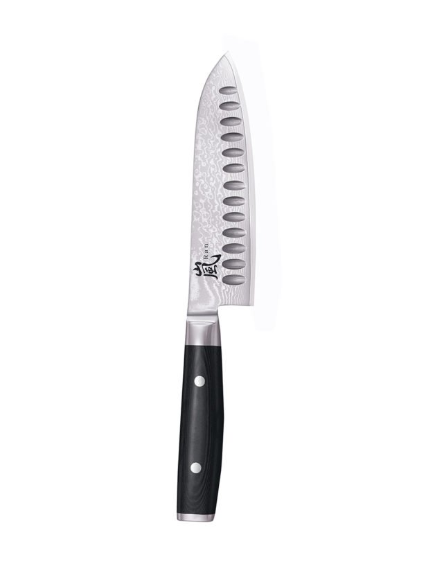 Yaxell RAN Μαχαίρι Santoku 16.5 Εκ. Με Ψύκτρες Yaxell RAN Μαχαίρι Santoku 16.5 Εκ. Με Ψύκτρες