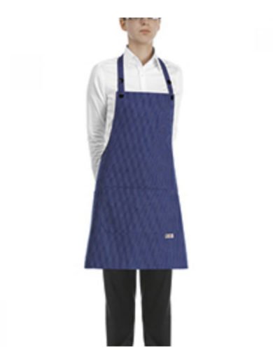 Egochef Ποδιά Επιστήθια Κοντή France Μπλε