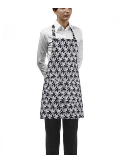 Egochef Bib Apron Short With Prints Geko Egochef Bib Apron Short With Prints Geko