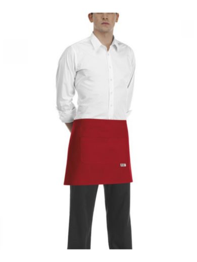 Egochef Ποδιά Μέσης 40x70 εκ Κόκκινη Egochef Ποδιά Μέσης 40x70 εκ Κόκκινη