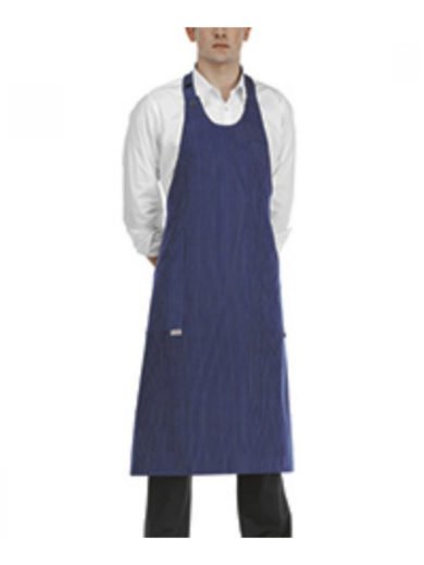 Egochef Bib Apron Long Sommelier France Blue Egochef Bib Apron Long Sommelier France Blue