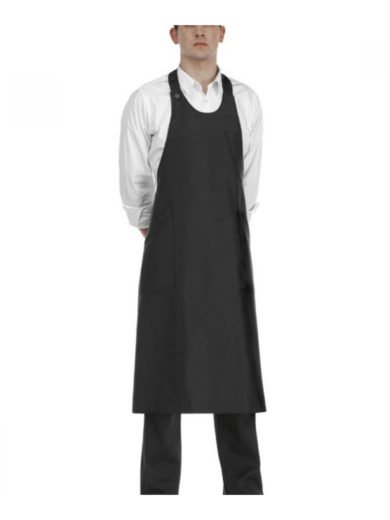 Egochef Bib Apron Long Sommelier Black Egochef Bib Apron Long Sommelier Black