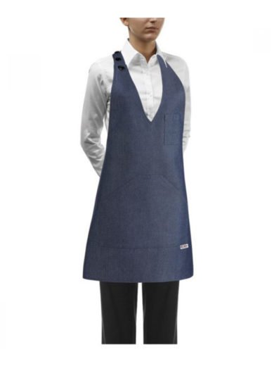 Egochef Bib Apron Short Jeans Egochef Bib Apron Short Jeans