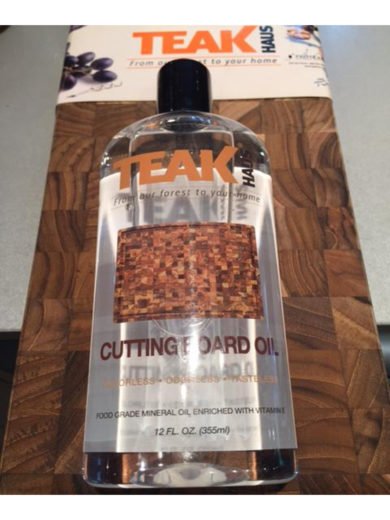 Teak Haus Cutting Board Oil Teak Haus Cutting Board Oil
