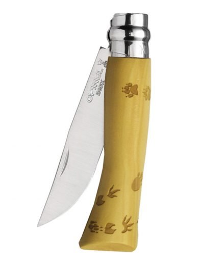 Opinel Inox Nature Empreintes Σουγιάς Ίχνη N°7 Opinel Inox Nature Empreintes Σουγιάς Ίχνη N°7