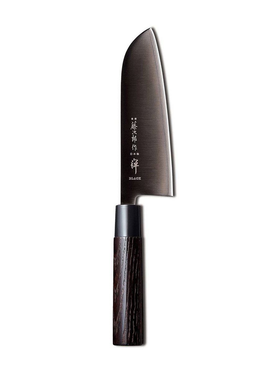 Tojiro Black Zen Μαχαίρι Γενικής Χρήσης Santoku Με Λαβή Καστανιάς 16,5 εκ Tojiro Black Zen Μαχαίρι Γενικής Χρήσης Santoku Με Λαβή Καστανιάς 16,5 εκ