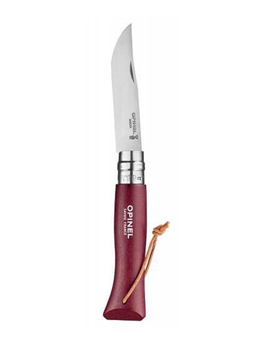 Opinel Inox Burgundy Σουγιάς N°08 Opinel Inox Burgundy Σουγιάς N°08