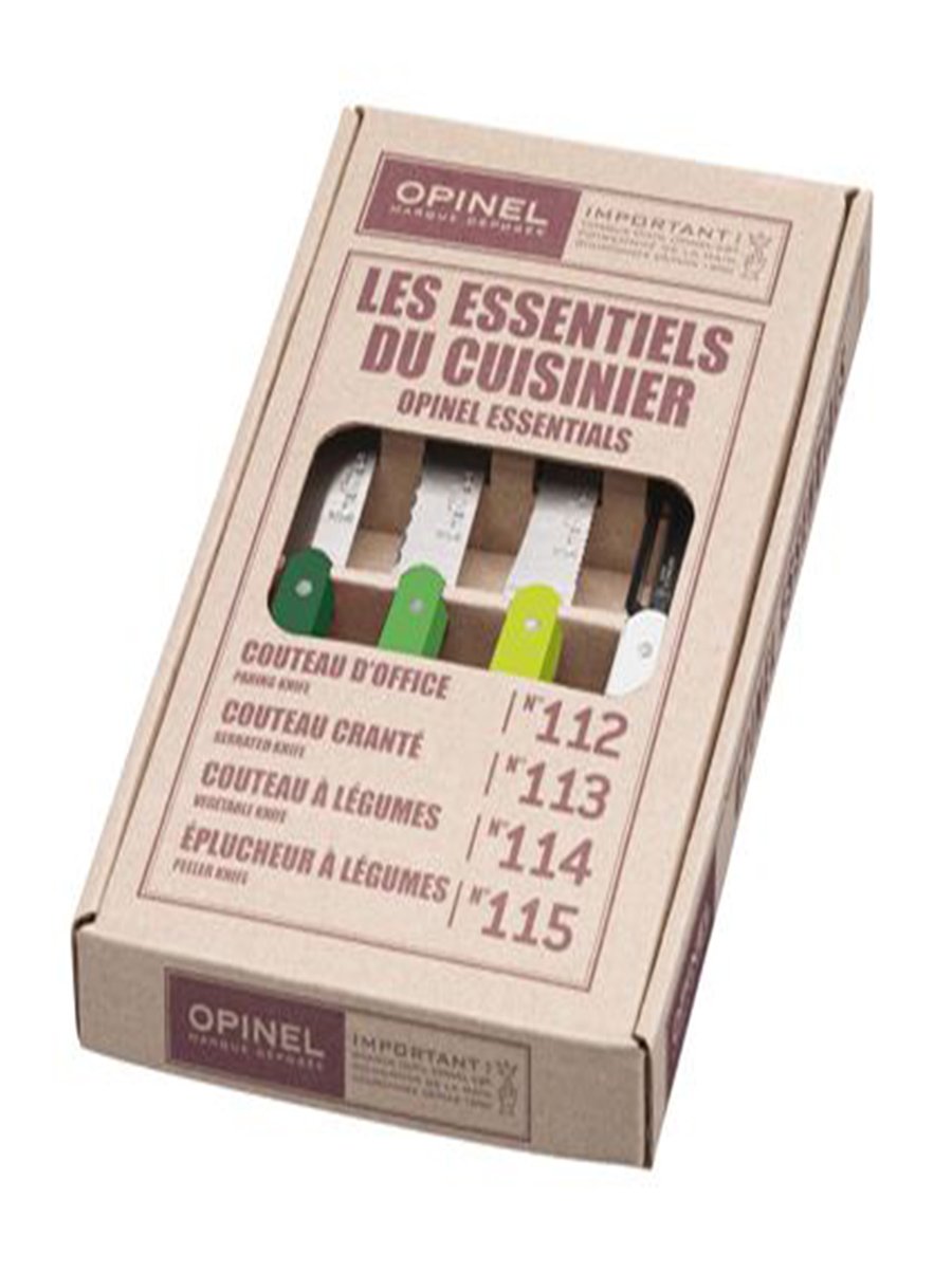 Opinel Εssentiels Primavera Σετ Μαχαιριών Κουζίνας 4 τμχ Opinel Εssentiels Primavera Σετ Μαχαιριών Κουζίνας 4 τμχ