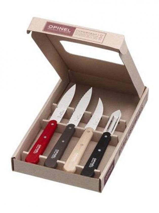 Opinel Εssentiels Loft Σετ Μαχαιριών Κουζίνας 4 τμχ Opinel Εssentiels Loft Σετ Μαχαιριών Κουζίνας 4 τμχ