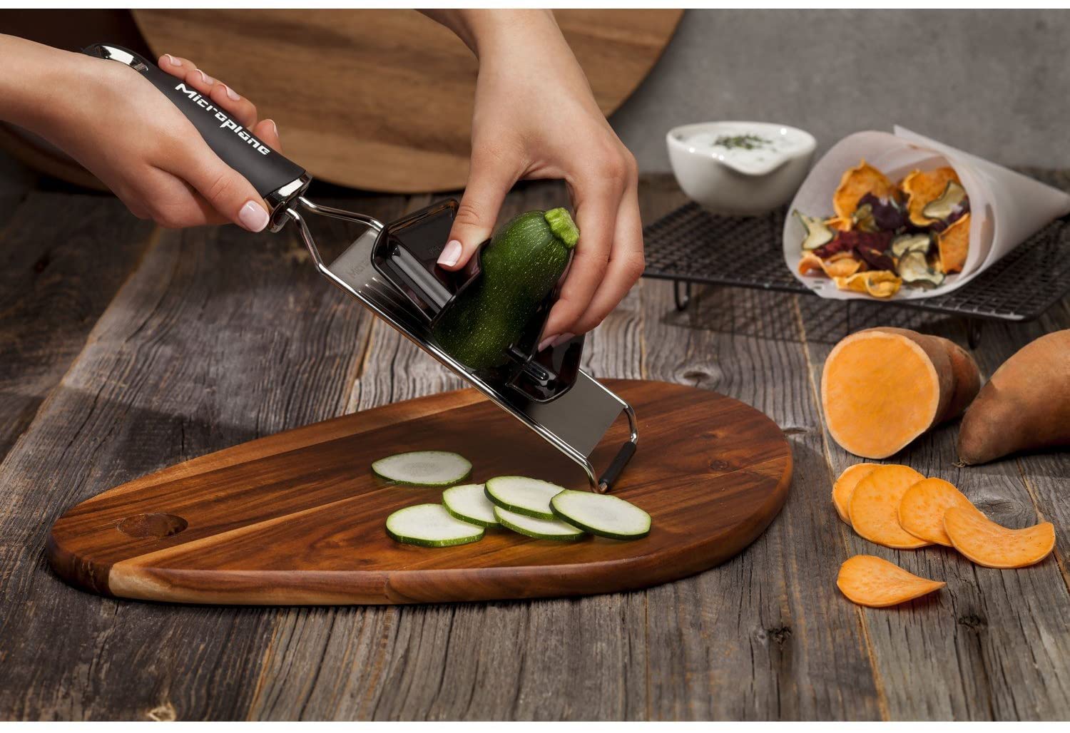 Microplane Gourmet Προστατευτικό Χεριών Για Κόφτη Microplane Gourmet Προστατευτικό Χεριών Για Κόφτη