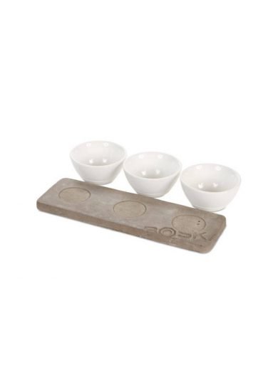 Boska Holland, Σετ Πορσελάνη για dips, Διάσταση 28x9x9.5 εκ.