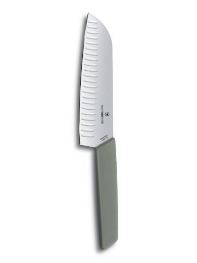 Victorinox Swiss Modern Μαχαίρι Γενικής Χρήσης Santoku Με Αυλακώσεις Σε Διάφορα Χρώματα 17 εκ Victorinox Swiss Modern Μαχαίρι Γενικής Χρήσης Santoku Με Αυλακώσεις Σε Διάφορα Χρώματα 17 εκ
