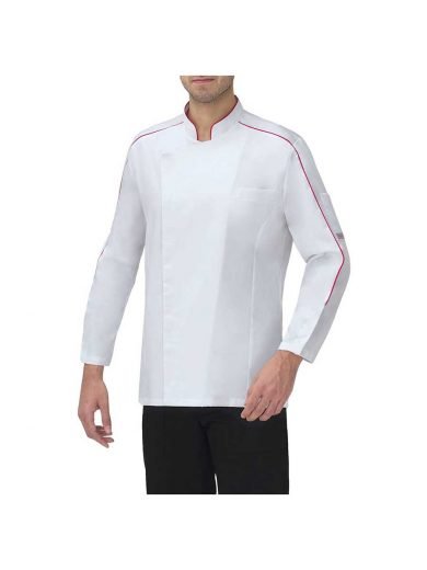 Giblor’s Σακάκι Σεφ Luxsatin Livorno Λευκό Giblor’s Σακάκι Σεφ Luxsatin Livorno Λευκό