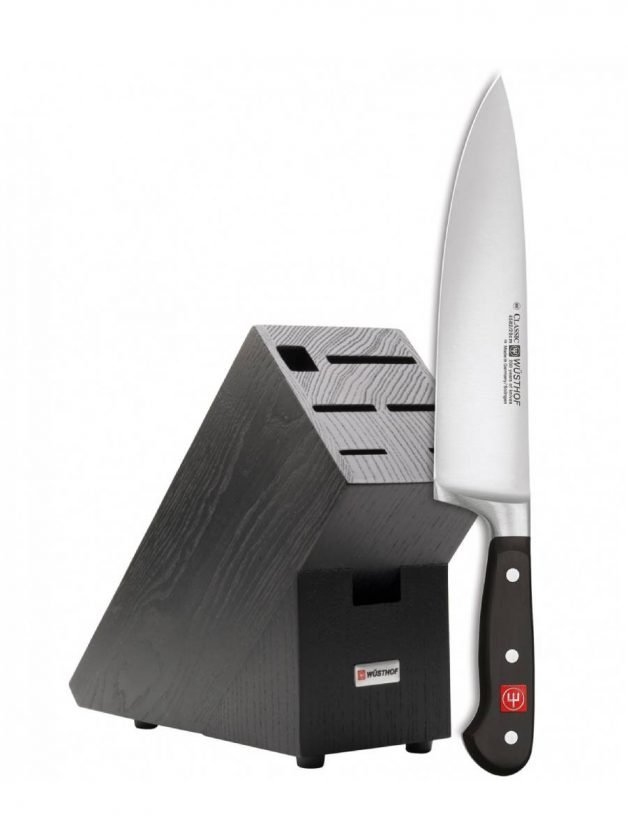 Wusthof Classic Μπλοκ 7 Θέσεων Και Μαχαίρι Λαχανικών Σεφ 20 εκ Wusthof Classic Μπλοκ 7 Θέσεων Και Μαχαίρι Λαχανικών Σεφ 20 εκ