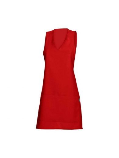 Giblor's Full Body Apron Short London Red Giblor's Full Body Apron Short London Red