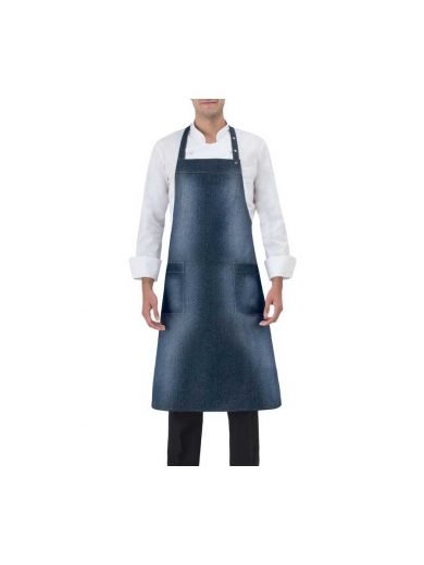 Giblor's Bib Apron Long Jeans Blue Giblor's Bib Apron Long Jeans Blue