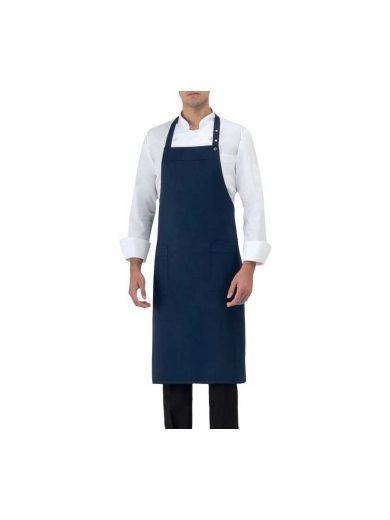 Giblor's Bib Apron Long Blue Giblor's Bib Apron Long Blue