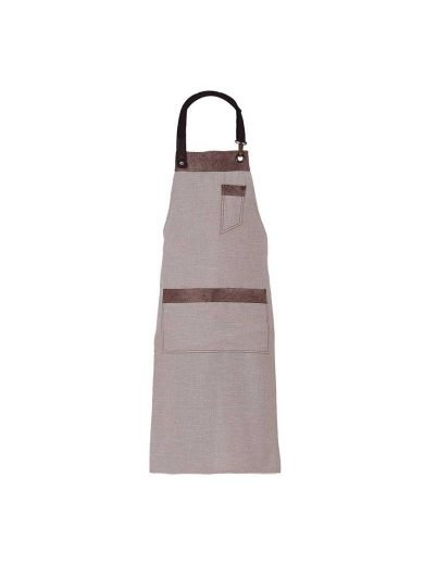 Giblor's Bib Apron Long Tropez Beige