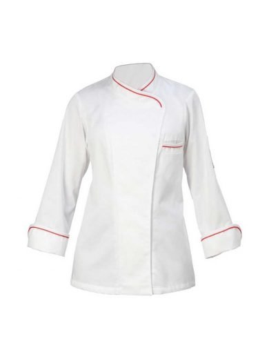 Giblor's Σακάκι Σεφ Stefania Λευκό Giblor's Σακάκι Σεφ Stefania Λευκό