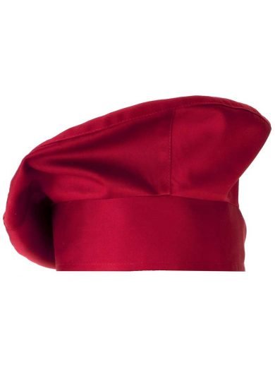 Giblor's Chef Hat Luxsatin Red Giblor's Chef Hat Luxsatin Red