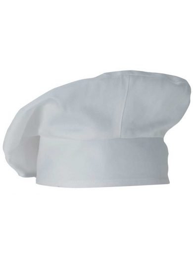 Giblor's Chef Hat Luxsatin White Giblor's Chef Hat Luxsatin White