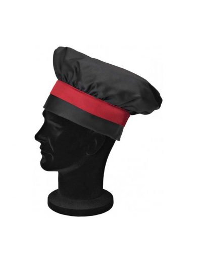 Giblor’s Σκούφος Σεφ Μαύρος Με Κόκκινη Ζώνη Giblor’s Σκούφος Σεφ Μαύρος Με Κόκκινη Ζώνη
