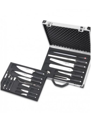 Wusthof Βαλίτσα Με 18 Μαχαίρια Και Εργαλεία Με Κλειδαριά Wusthof Βαλίτσα Με 18 Μαχαίρια Και Εργαλεία Με Κλειδαριά