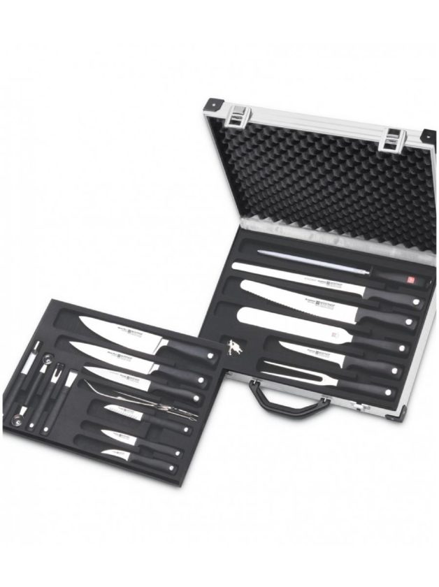 Wusthof Βαλίτσα Με 18 Μαχαίρια Και Εργαλεία Με Κλειδαριά Wusthof Βαλίτσα Με 18 Μαχαίρια Και Εργαλεία Με Κλειδαριά