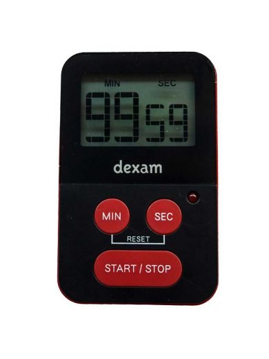 Dexam Kitchen Timer Mini Digital Black Dexam Kitchen Timer Mini Digital Black