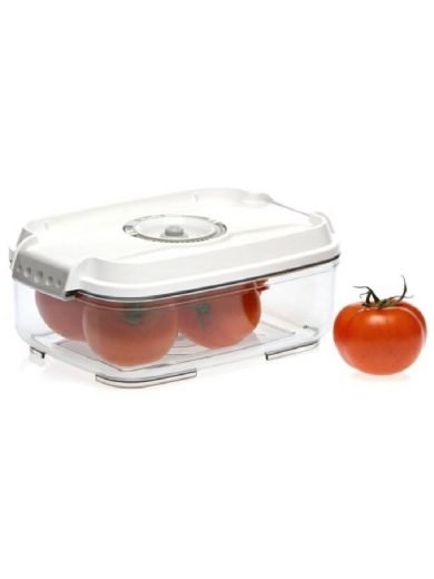 Status, Δοχείο Συντήρησης Τροφίμων Σε Κενό Αέρος Ορθογώνιο 1.4 λτ. Άσπρο