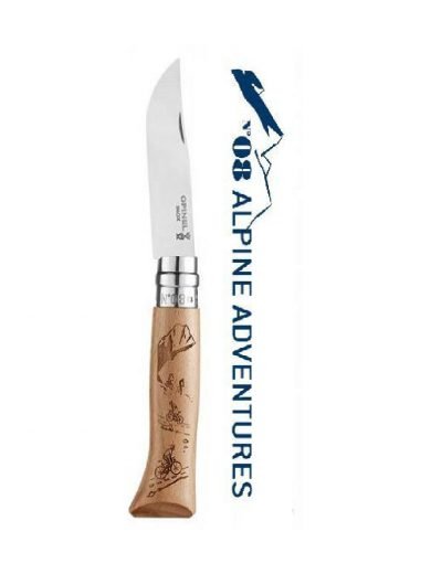 Opinel Inox Alpine Adventures Σουγιάς Mountain Biking N° 8 Opinel Inox Alpine Adventures Σουγιάς Mountain Biking N° 8