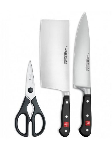 Wusthof Classic Σετ 2 Μαχαιριών Με Ψαλίδι Wusthof Classic Σετ 2 Μαχαιριών Με Ψαλίδι
