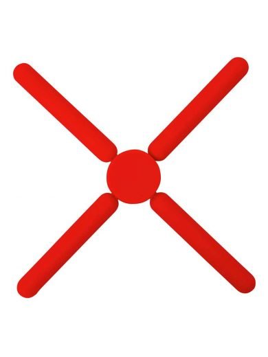 Dexam School of Wok Foldable Trivet - Silicone 22x22 cm Dexam School of Wok Foldable Trivet - Silicone 22x22 cm