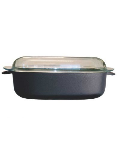 Ronneby Bruk Maestro Casserole Ovale 4,5L With Glass Lid