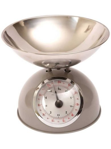 Dexam Ζυγαριά Μηχανική 5 Κιλών Γκρι Retro Dexam Ζυγαριά Μηχανική 5 Κιλών Γκρι Retro
